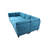 Evolvulus Blue Flannel 8 - Piece Upholstered Sectional Modularity -87328677