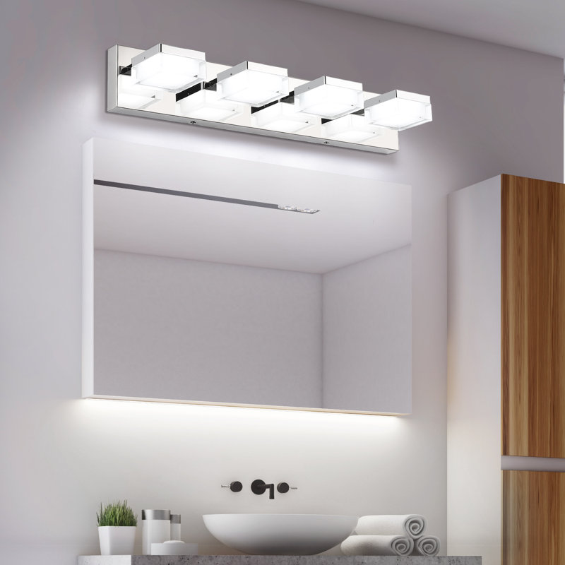 Éclairage pour meuble-lavabo , Chrome, 4