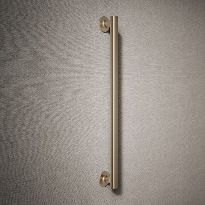 Barre d'appui Purist, Bronze brossé vibrant, L 24 po