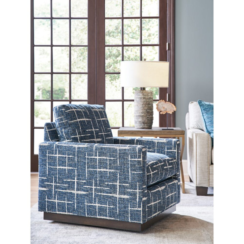 Barclay Butera Upholstery Swivel Armchair