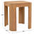 Aylssa Teak Accent Table