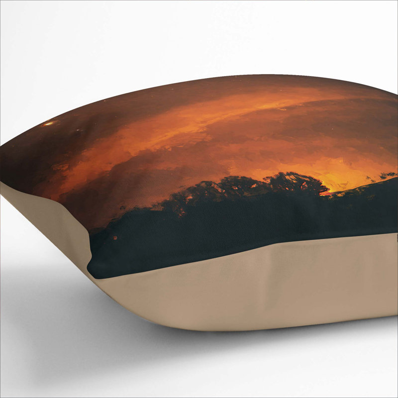Square Cushion, Stone, 40cm H x 40cm W x 15cm D