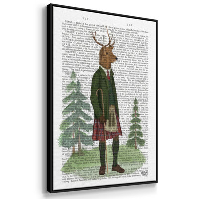 Scottish Deer Alistair McStag, complet, reproduction de livre