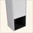 Okamoto 12" Wall-Mounted Bathroom Side Cabinet