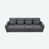 Dark Gray 100% Linen is out of stock