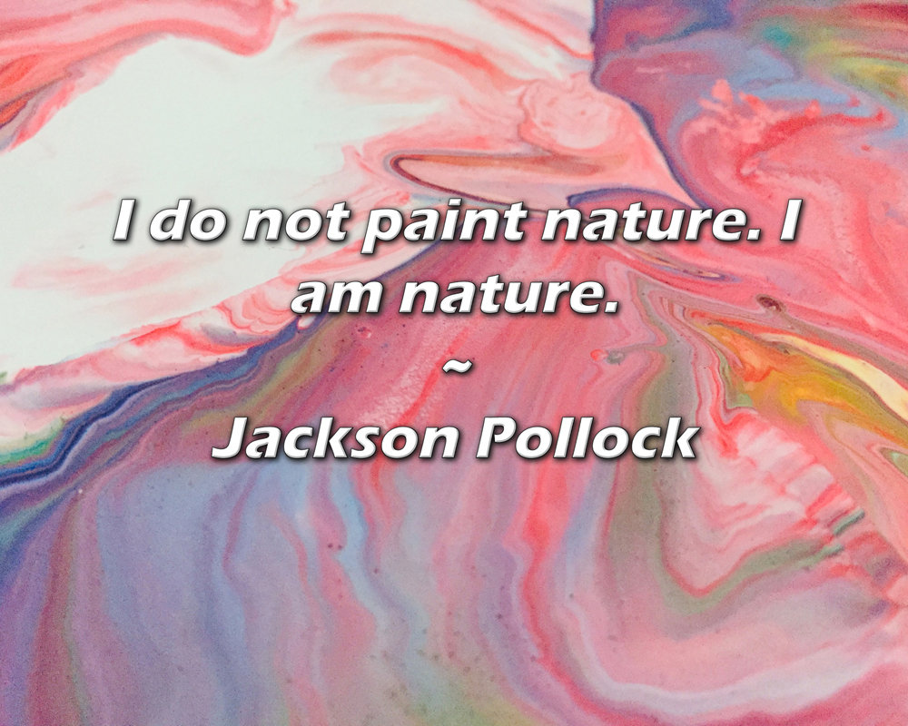 George Oliver Artsy Quote "I do not paint nature. I am nature." By ...