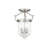 Glass Semi Flush Mount-145075347