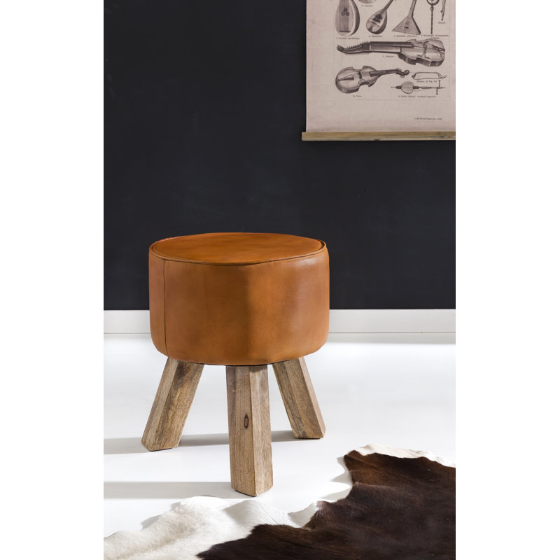 Wisner Solid Wood Accent Stool