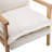 Chenille Accent Chair Armchair With Pillow-315435232-315435244