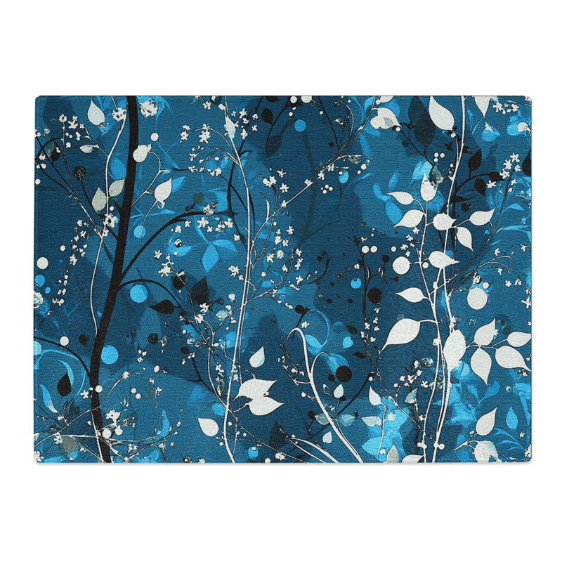 Floral Design Vol.2  Glass Chopping Board