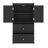 Freestanding Bathroom Floor Storage Cabinet Unit With 2 Drawers 2 Doors Adjustable Shelf-939478030
