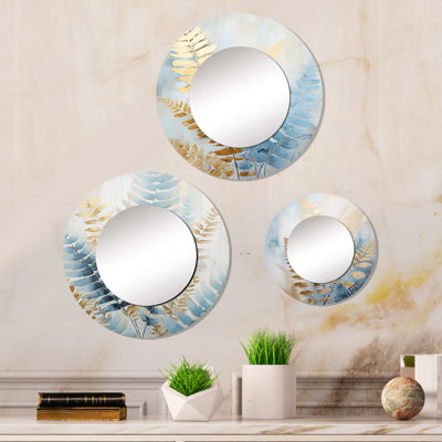 Branice Metal Round Mirror
