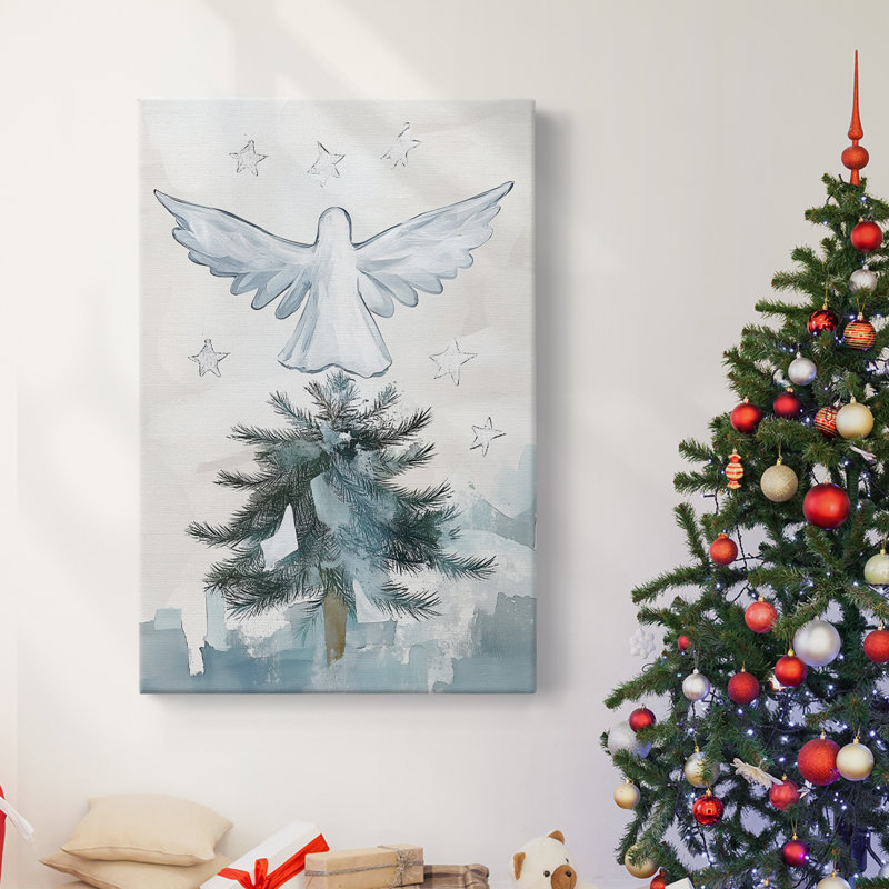 Art des Fêtes de Noël - Toile tendue avec châssis CXLI, H 18 po x l 12 po