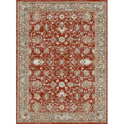 Grasmick Scarlett Red Traditional Oriental Area Rug
