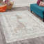 Tapis taupe chaud / bleu bébé-60607700
