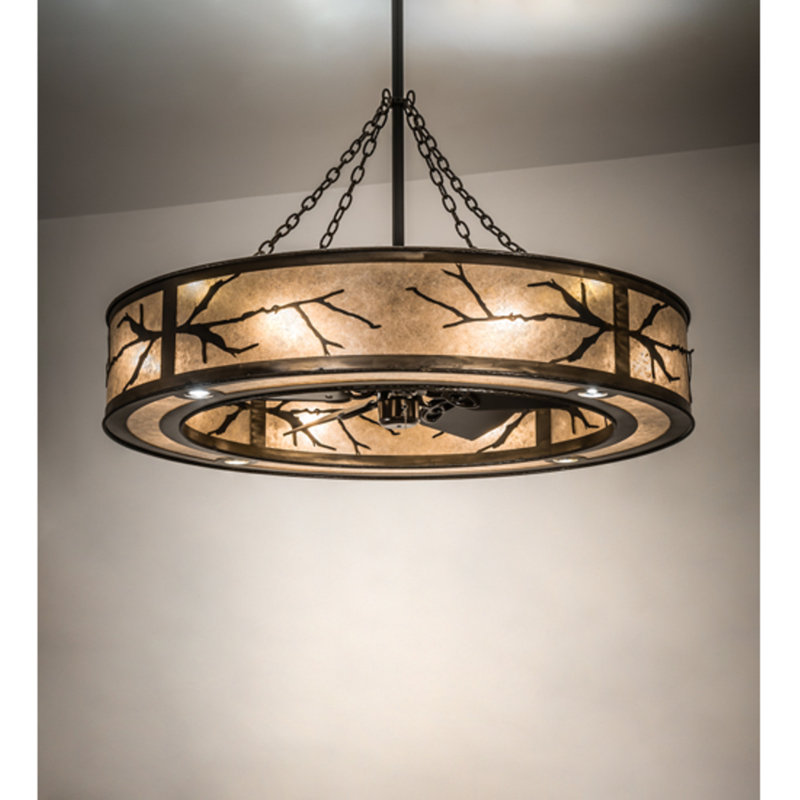 Branches Downrod Ceiling Fan