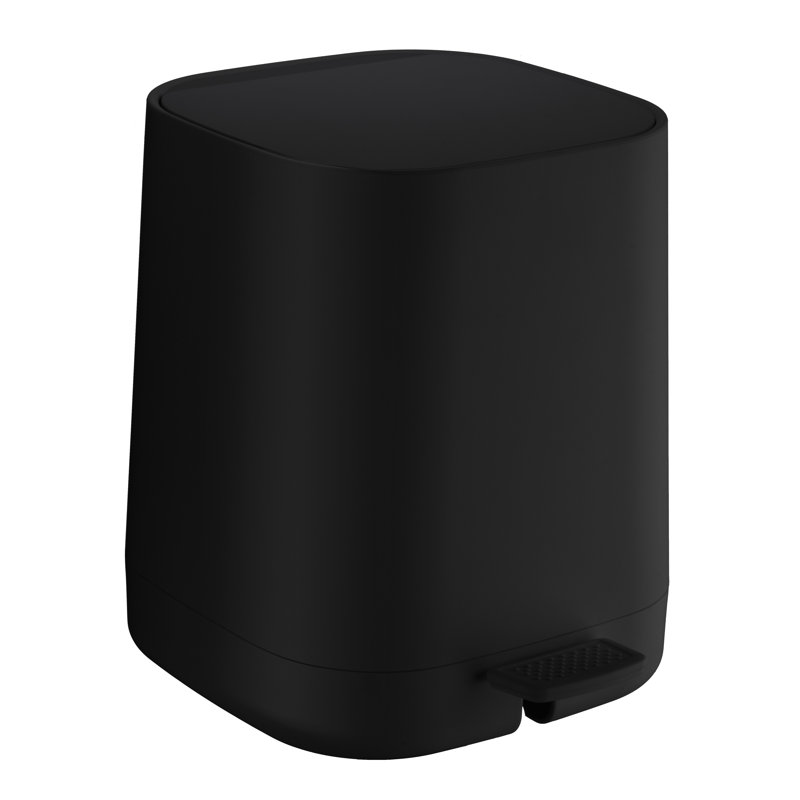 Marchepied carré pour salle de bain, Black