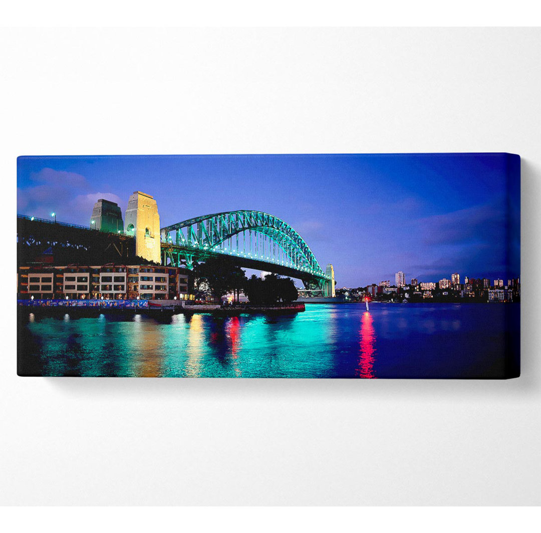 Sydney Harbour Bridge Blue Glow - Kunstdrucke auf Leinwand