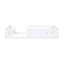 Lit plateforme simple avec garde-corps en bois blanc-1535773603