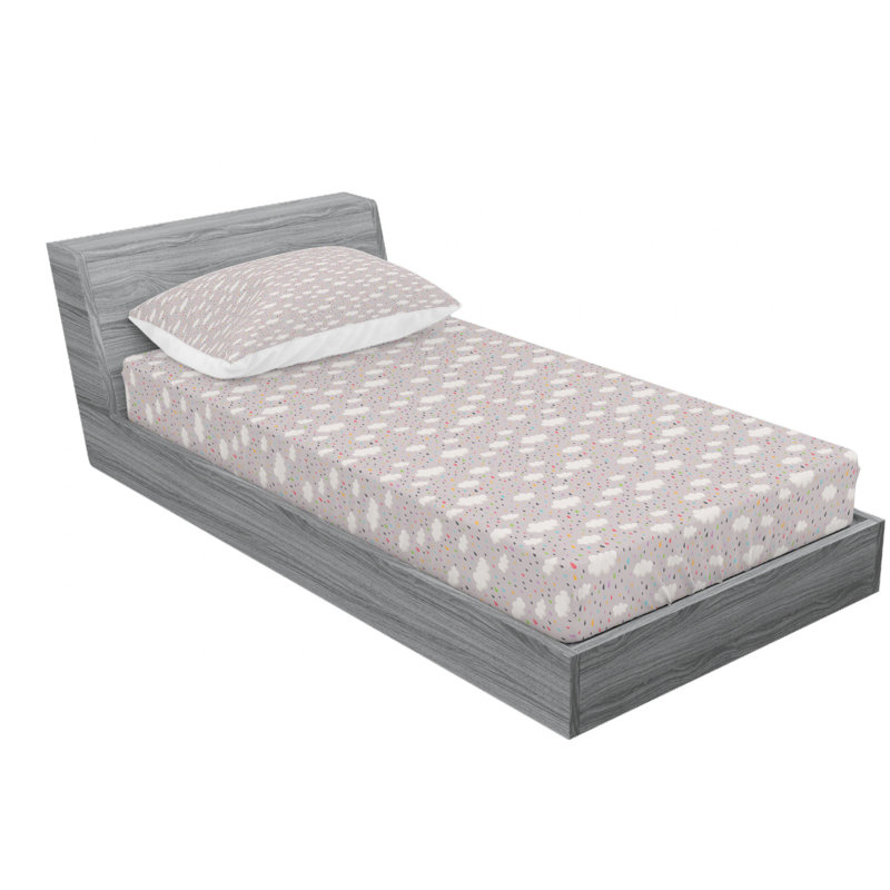 Microfiber Sheet Set, Twin XL Sheet Set with Fitted Sheet