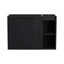 Meuble-lavabo mural 28 po avec lavabo en céramique et porte à fermeture en douceur 28 po