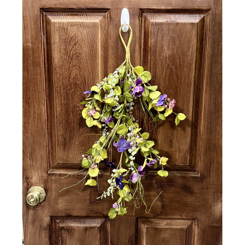 24" Mixed Teardrop with Pansy