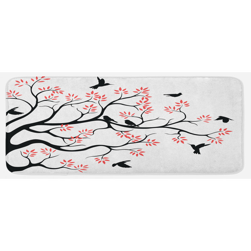 Tapis de cuisine oiseaux