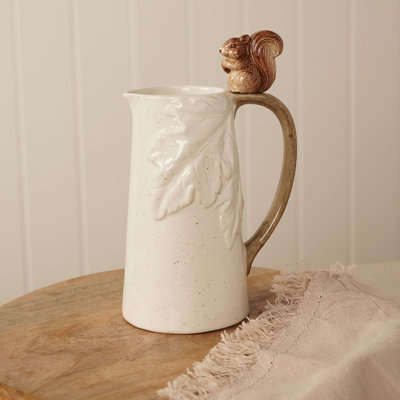  Squirrel Acorn Jug