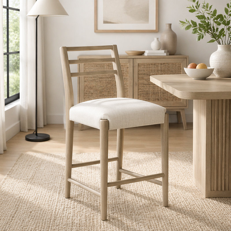 Ensemble de 2 tabourets de bar Farmhouse, 37.5