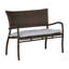 Skye Wicker Garden Bench-24021485-24021461-70236886