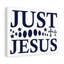 Just Jesus - Wrapped Canvas Print-78622784