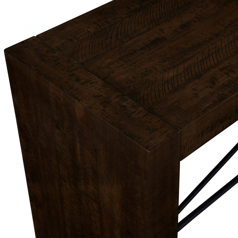 Console en bois, Espresso antique