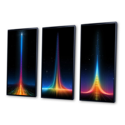 " Singularity Consciousness Ascension " 3 - Pieces