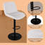 Ensemble de table de salle à manger de style moderne avec éclairage DEL et 4 tabourets de bar pour les espaces de vie contemporains-1129492162