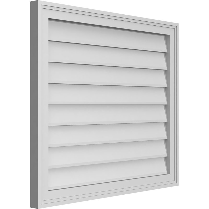 Cadre en brique, brun clair apprêté, H 26 po x l 30 po x P 1,5 po