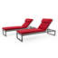 Milo Reclining Chaise Lounge with Cushion-192404781-192404779