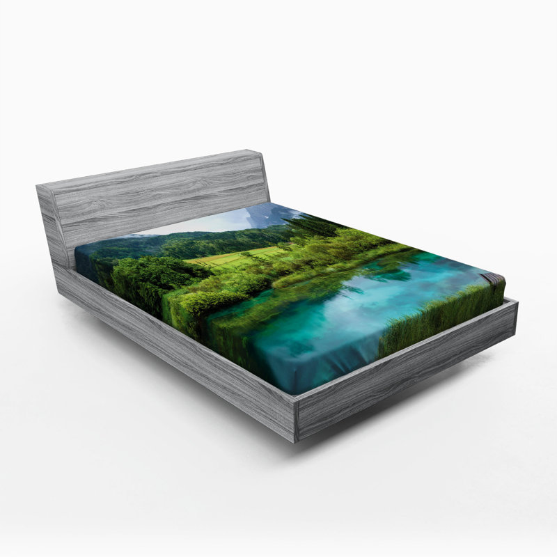 Microfiber Fitted Sheet, Queen Fitted Sheet