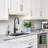 Pull Down Kitchen Faucet with Single Handle and Deck Plate-70944584