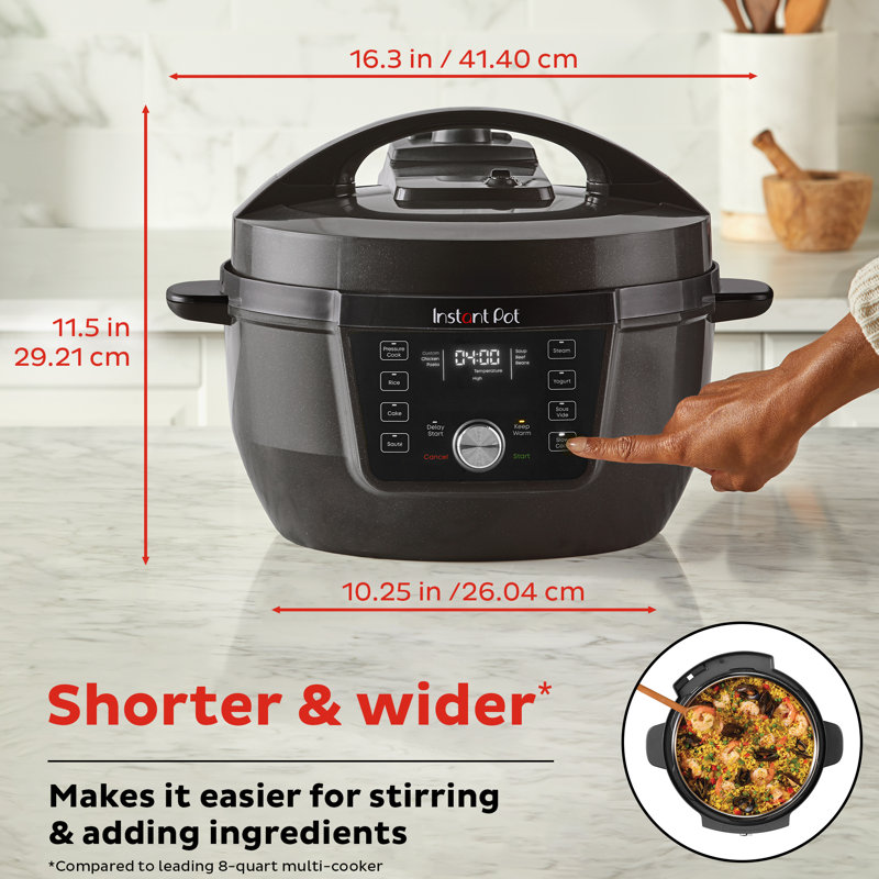 Instant Pot 7.5Qt RIO WIDE PLUS EPC
