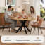 120 cm Beech Round Dining Table-497877930
