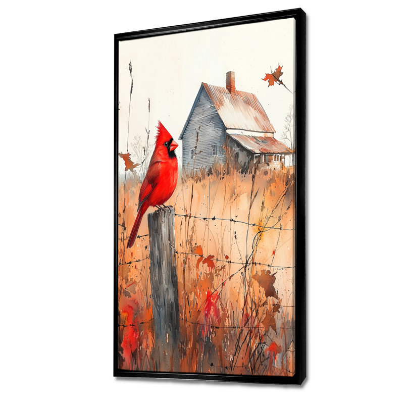 Koerner - Animals Wall Decor, H 60 po x l 28 po, Noir, Impression encadrée flottante