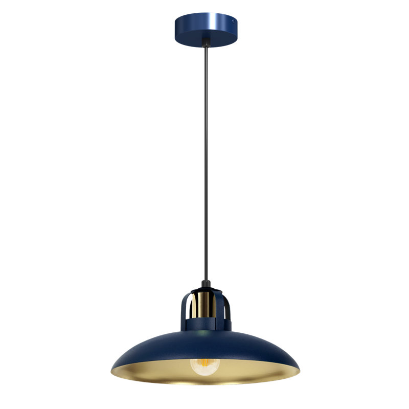 Felix 1 - Light Cone Pendant, Blue, Blue