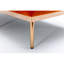 Chaise longue en velours avec coussins et coussin moelleux, réglable pour la chambre du salon (capitonnage décoratif orange, 3 niveaux, accoudoirs Living,-1416282339