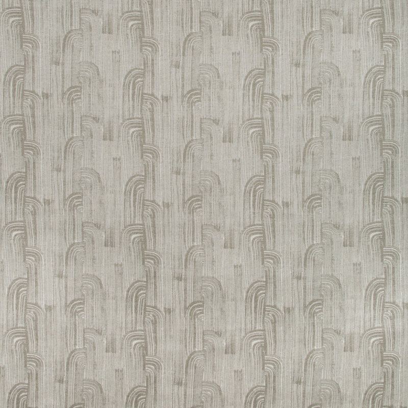 Terra Firma II Crescent Weave Fabric, Gris