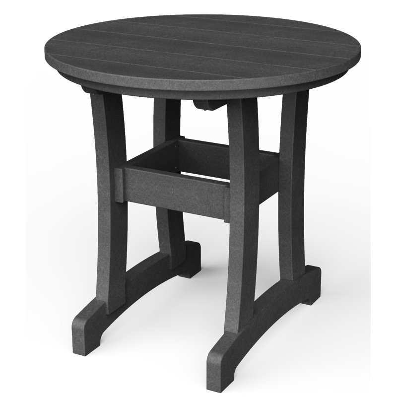 Table de salle à manger Stella, H 30 po x l 30 po x P 30 po, Gris