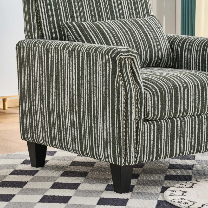 Chaise d'appoint moderne, Vert