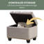Repose-pieds avec rangement Frontenac-160145987