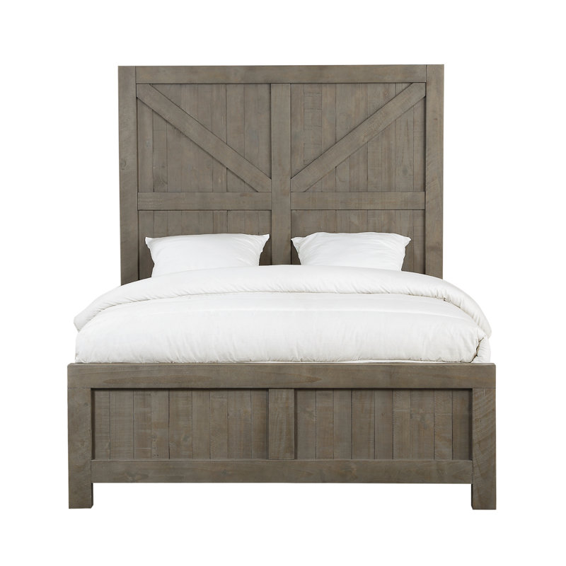 Jacilynn Solid Wood Standard Bed, Full/Double