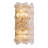 2-Light Glass Floral Wall Sconce