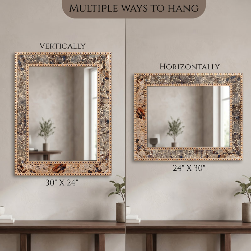 Cima Mirror, Fired Gold